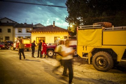 El Incendio de Izana quemó parte de Matamala de Almazán y Tardelcuende