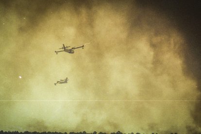 El Incendio de Izana quemó parte de Matamala de Almazán y Tardelcuende
