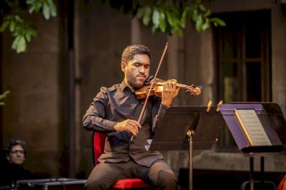 Cuarteto de música de cámara en el Instituto Antonio Machado