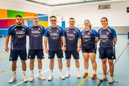 Los celestes del Grupo Herce de voley inician la campaña 25/26
