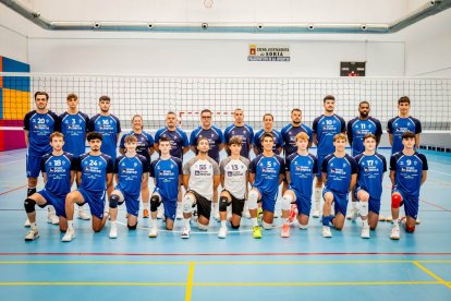 Los celestes del Grupo Herce de voley inician la campaña 25/26