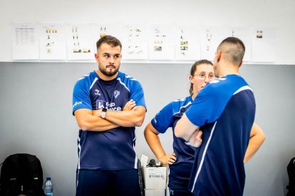 Los celestes del Grupo Herce de voley inician la campaña 25/26