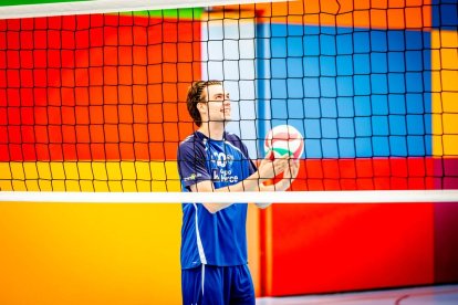 Los celestes del Grupo Herce de voley inician la campaña 25/26