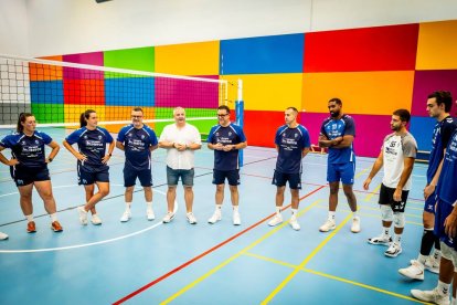 Los celestes del Grupo Herce de voley inician la campaña 25/26