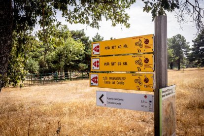 Una zona del Monte Valonsadero donde disfrutar a escasos minutos de la ciudad