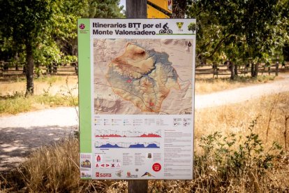 Una zona del Monte Valonsadero donde disfrutar a escasos minutos de la ciudad