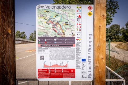 Una zona del Monte Valonsadero donde disfrutar a escasos minutos de la ciudad