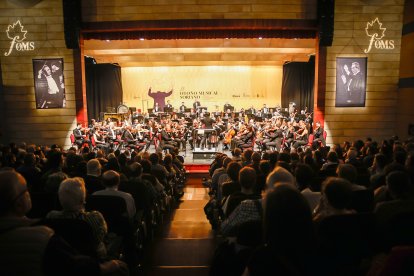 Para finalizar el acto la ONE homenajeó al gran Odón Alonso.