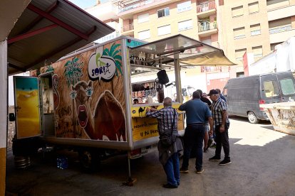 Concentración de ganado de carácter de exposición e incluso venta de animales.