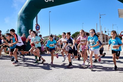 Un centenar de participantes se dieron cita en la Carrera de Golmayo.