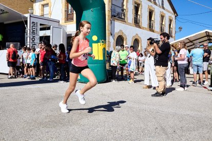 Un centenar de participantes se dieron cita en la Carrera de Golmayo.