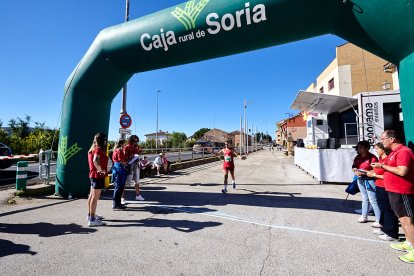 Un centenar de participantes se dieron cita en la Carrera de Golmayo.