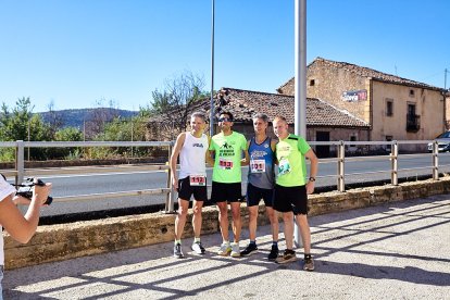 Un centenar de participantes se dieron cita en la Carrera de Golmayo.