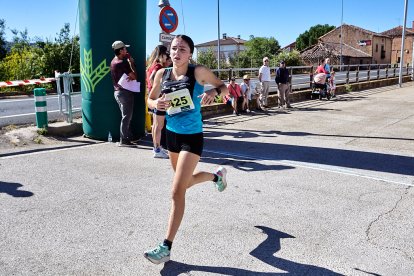 Un centenar de participantes se dieron cita en la Carrera de Golmayo.