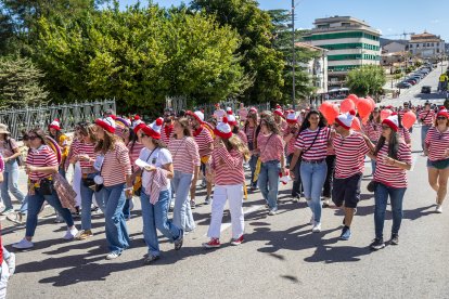 Desfile de disfraces.
