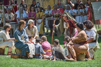 Recreación de Tierraquemada de 'La vida y la guerra'.