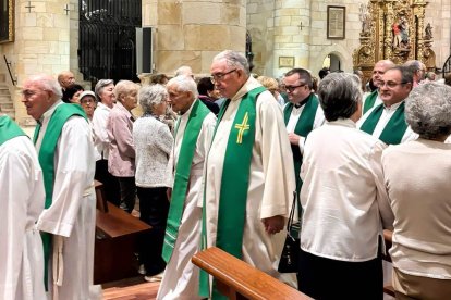 Un emotivo acto que tendrá su continuación en la Catedral de El Burgo de Osma