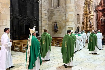 Un emotivo acto que tendrá su continuación en la Catedral de El Burgo de Osma