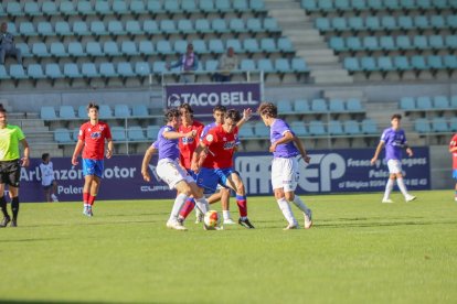 Primera derrota de los sorianos en su visita a La Balastera