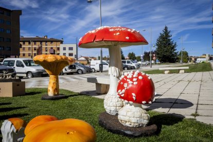 Las piezas son obras de Santiago González