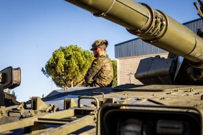 Los niños conocieron los Centauros y las armas del Ejército