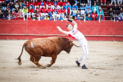 El primer festejo taurino de las fiestas de San Miguel 2025.