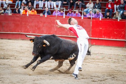 El primer festejo taurino de las fiestas de San Miguel 2025.