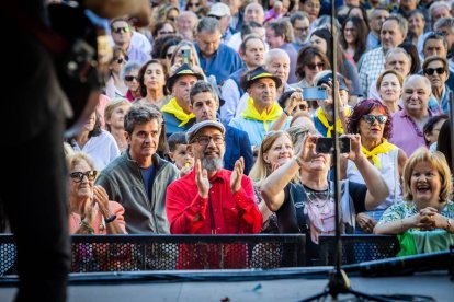 Cientos de personas bailaron en la Plaza Mayor