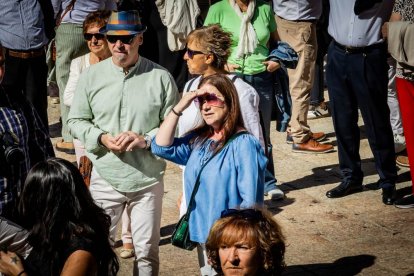Cientos de personas bailaron en la Plaza Mayor