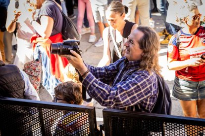 Cientos de personas bailaron en la Plaza Mayor