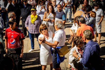 Cientos de personas bailaron en la Plaza Mayor