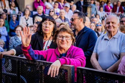 Cientos de personas bailaron en la Plaza Mayor