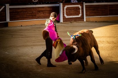 La clase practica contó con cuatro toreros