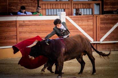 La clase practica contó con cuatro toreros