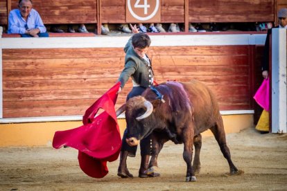 La clase practica contó con cuatro toreros