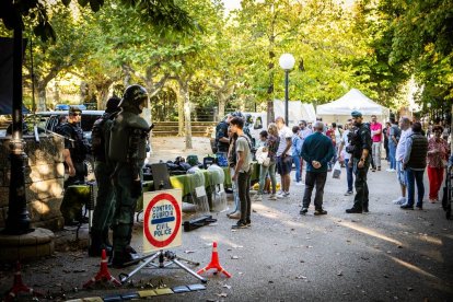 Los asistentes conocieron de primera mano el trabajo de la Benemerita