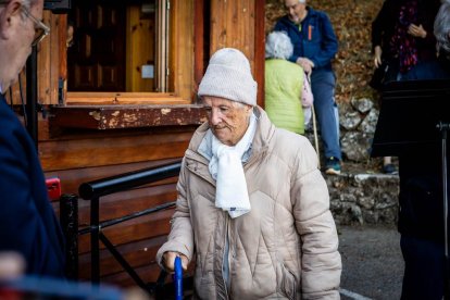 El acto se produjo tras la misa en la ermita