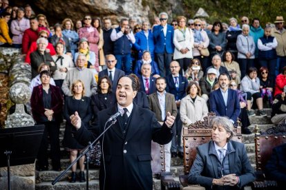 El acto se produjo tras la misa en la ermita
