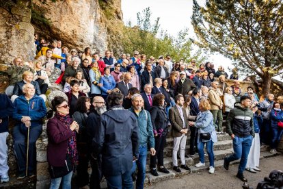 El acto se produjo tras la misa en la ermita