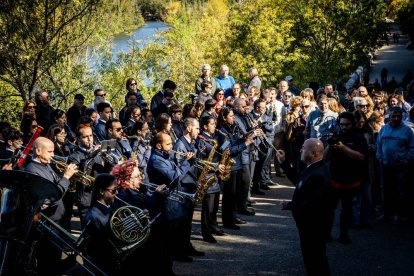 El acto se produjo tras la misa en la ermita