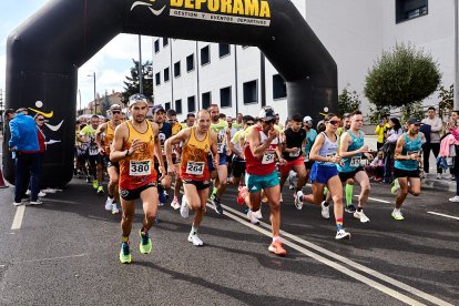 César Giaquinta y Marina Girona ganan la XIV Carrera Verde de la Guardia Civil.