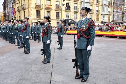 Celebración del día de la Virgen del Pilar Día y el día de la Hispanidad.