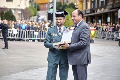 Celebración del día de la Virgen del Pilar Día y el día de la Hispanidad.