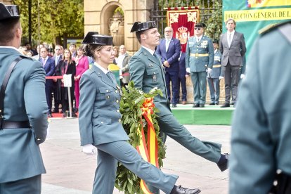 Celebración del día de la Virgen del Pilar Día y el día de la Hispanidad.