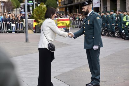 Celebración del día de la Virgen del Pilar Día y el día de la Hispanidad.