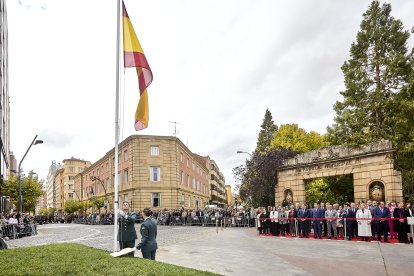 Celebración del día de la Virgen del Pilar Día y el día de la Hispanidad.