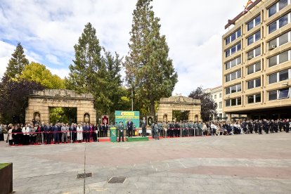 Celebración del día de la Virgen del Pilar Día y el día de la Hispanidad.