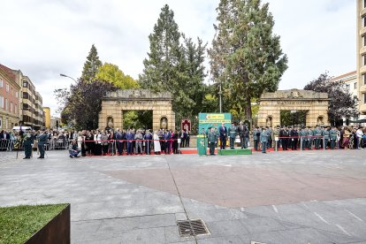 Celebración del día de la Virgen del Pilar Día y el día de la Hispanidad.