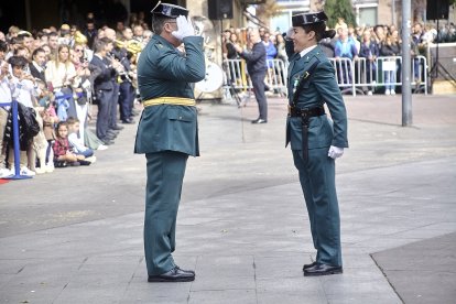 Celebración del día de la Virgen del Pilar Día y el día de la Hispanidad.