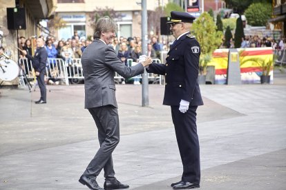 Celebración del día de la Virgen del Pilar Día y el día de la Hispanidad.